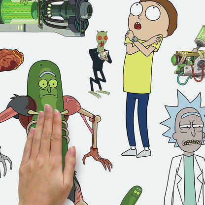 RoomMates RMK4704SCS Rick and Morty Peel and Stick Wall Decals