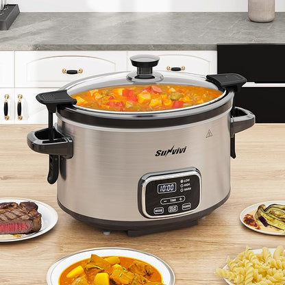 Sunvivi 4QT Programmable Slow Cooker - Image 5