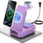 300W Charging Station for Multiple Devices Apple, Zutspzss 10 in 1 Wireless by Zutspzss