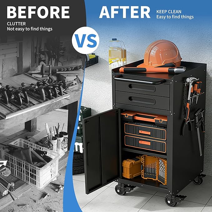Small Garage Storage Cabinet - Image 7