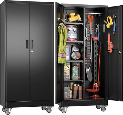 SUXXAN Broom Closet Storage Cabinet by SUXXANFurniture