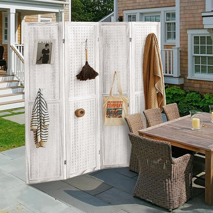 Asnefeli Pegboard Display Room Divider - Image 7
