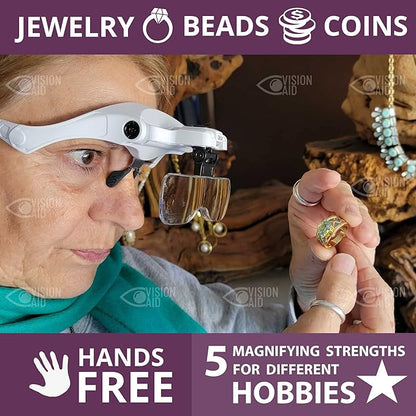 Vision Aid Magnifying Glasses - Image 3