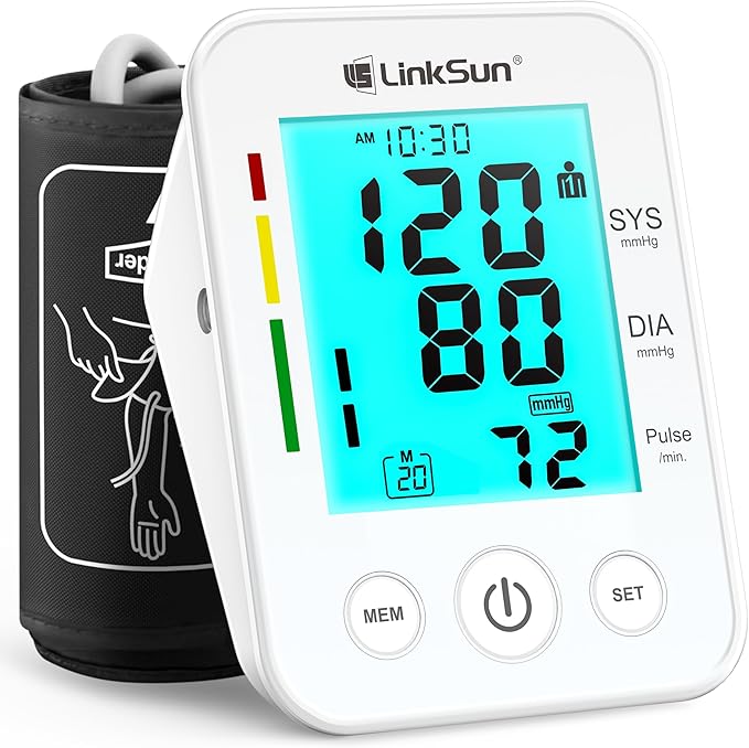 LinkSun Blood Pressure Monitor for Home Use by LinkSun