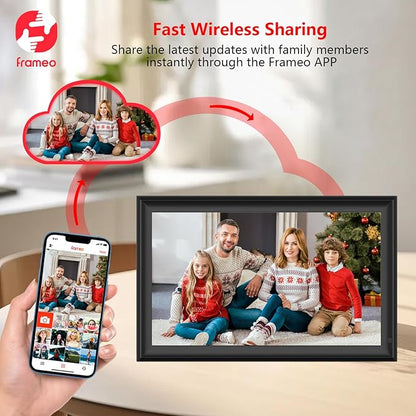 FRAMEO WiFi Digital Picture Frame 32GB Smart 15.6 Inch Digital Photo Frame FHD - Image 4