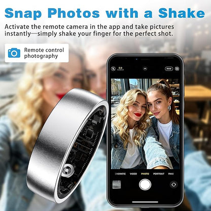 S SECRETTOP Smart Ring for Women, Stylish Fitness Tracker - Image 5
