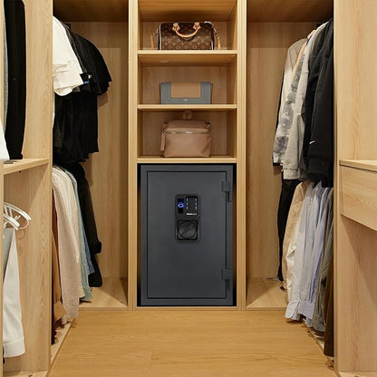 Biometric Finger Vein Fireproof Safe Box, 2.15 Cubic Feet Fire Resistant - Image 5