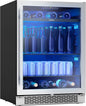 Zephyr Brisas 24 Inch Wine Fridge Single Zone Under Counter by Zephyr