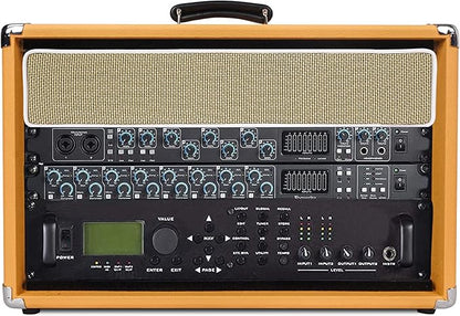 Sound Town Vintage 6U Amp Rack Case, 12.5" Depth - Image 3