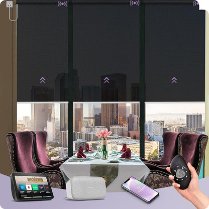 Graywind Motorized Solar Shades Compatible by Graywindbeyondshading