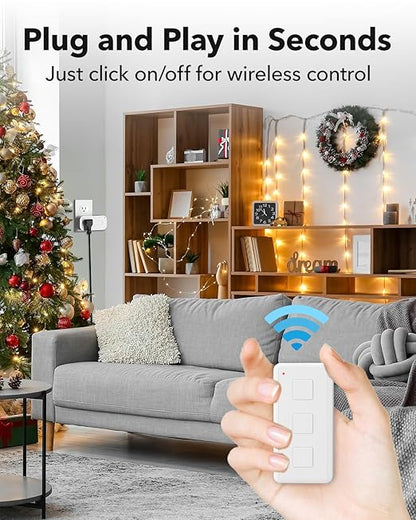 Remote Control Outlet Plug Switch, BN-LINK Wireless Light Remote Switch - Image 6