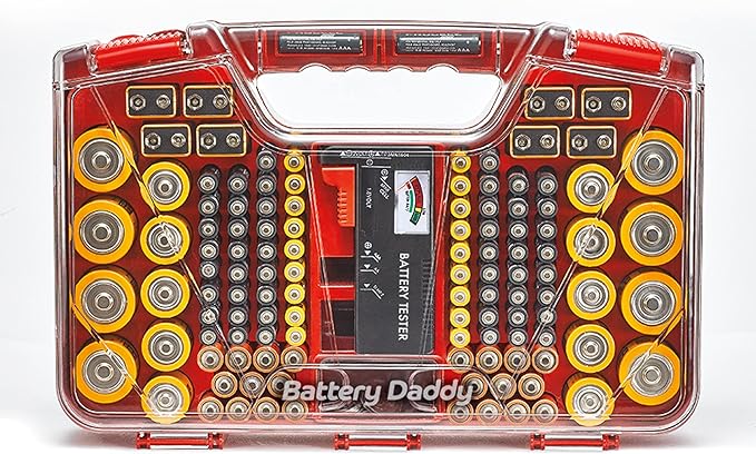Ontel Battery Daddy Storage & Organizer Case - Image 8