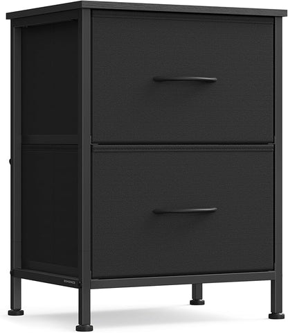SONGMICS Dresser for Bedroom, Chest of Drawers, Nightstand, 2 Non-Woven Fabric by SONGMICSbySONGMICSHOME