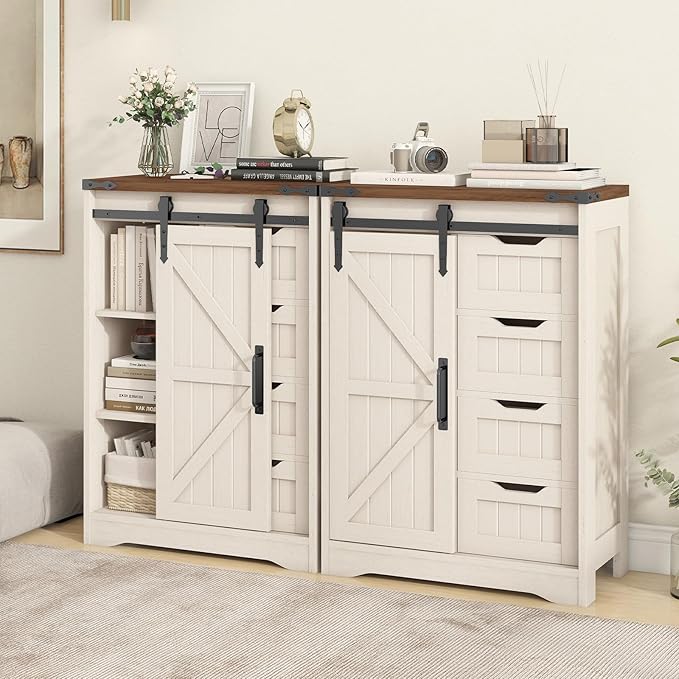 Farmhouse Bathroom Storage Cabinet, Bathroom Cabinet - Image 6