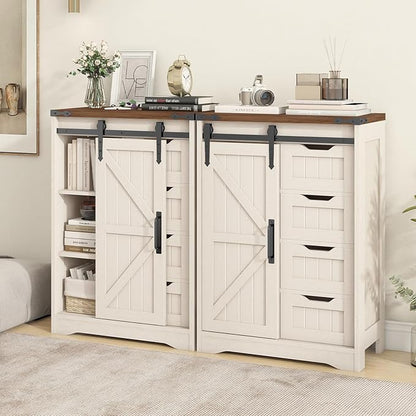 Farmhouse Bathroom Storage Cabinet, Bathroom Cabinet - Image 6