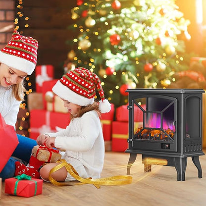 ROVSUN Electric Fireplace Stove, APP & Remote Control, Adjustable Temp - Image 7