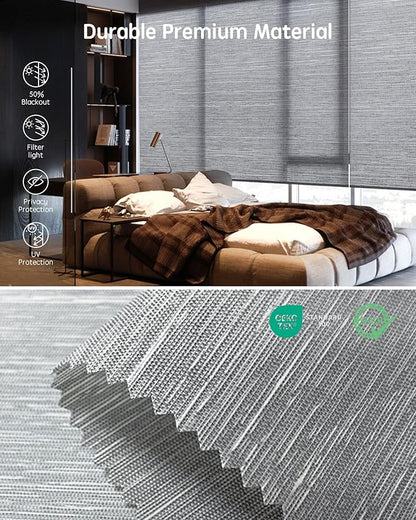 Yoolax Motorized Blinds with Remote, Smart Blinds - Image 6