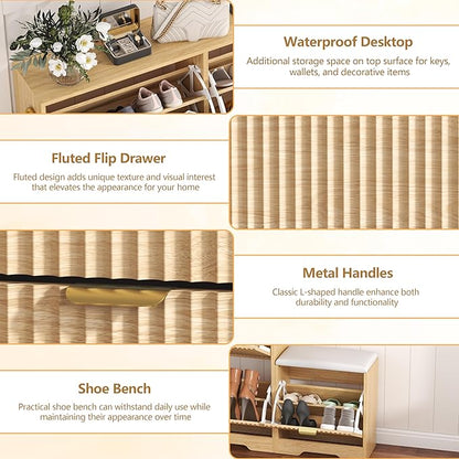 Shoe Cabinet Storage for Entryway - Image 5