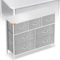 Curved Profile Dresser for Bedroom, Chest of Drawers, 7 Storage Drawers by Sonharlar