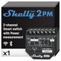 Shelly 2PM Gen3 | WiFi 2-Channel Smart Relay Switch by Shelly