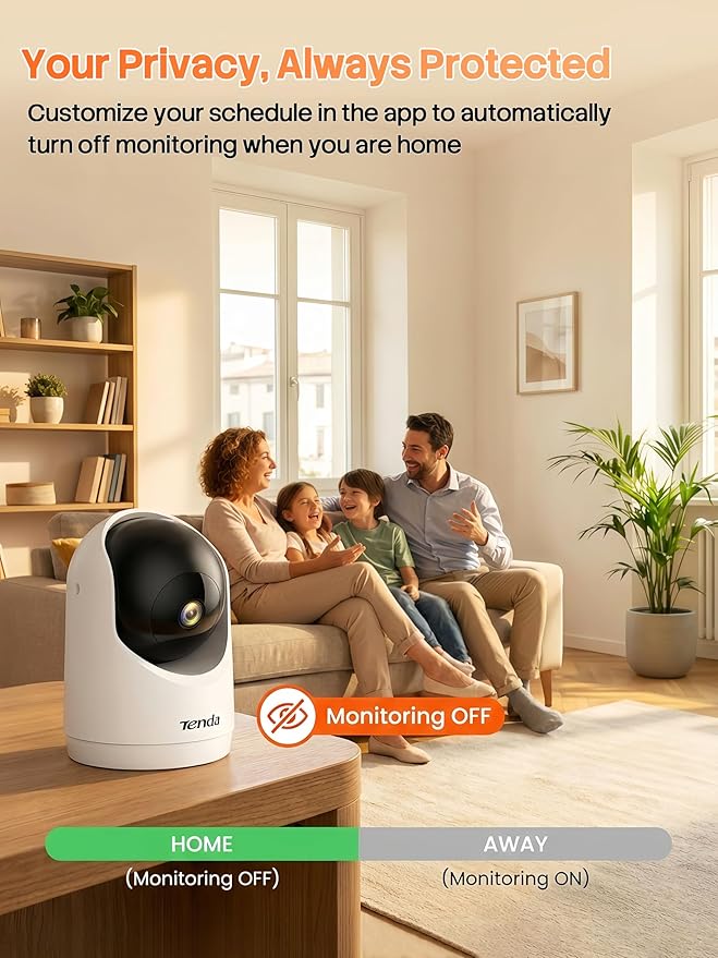 Tenda 2K Indoor Security Camera - Image 7