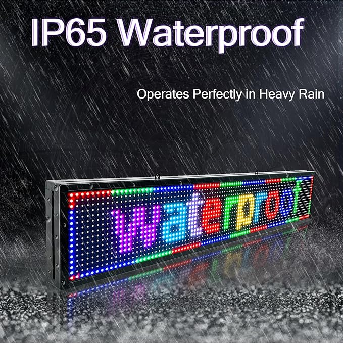 P10 Programmable Scrolling Led Sign Outdoor Signs - Image 4