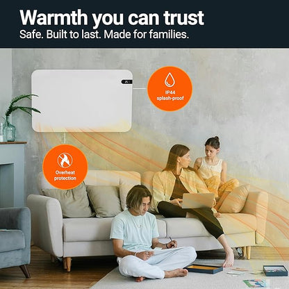 Könighaus 600W Smart Dual Space Heater – Wall heater and mobile use – WiFi App - Image 8