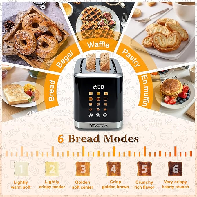 2 Slice Toaster Stainless Steel - Image 3