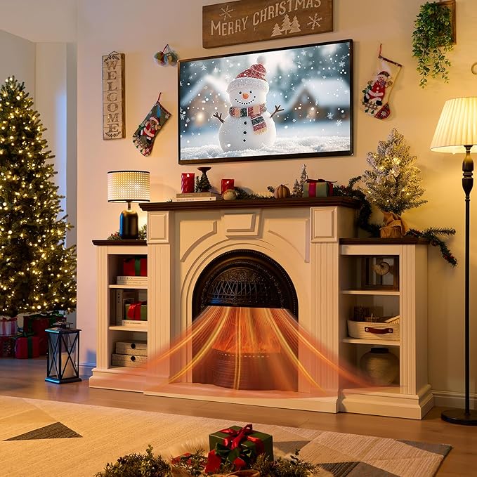 Farmhouse Electric Fireplace - Image 7