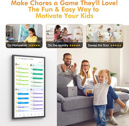 32" Smart Digital Frame Calendar-for-Family-Planner - Image 4