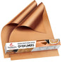Copper 2 Pack Heavy Duty Non Stick Teflon Oven Liners Mat, Large Thick Liners by ThreadNanny
