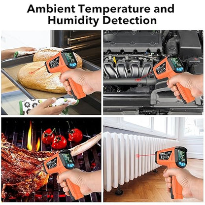 Infrared Thermometer Gun, TEMIRUP Digital Laser Temperature Gun, -58°F to 1472°F - Image 9