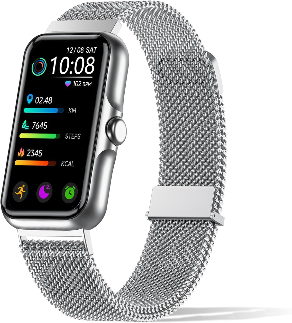 fitness tracker with 24/7 continuous heart rate, blood, main product view