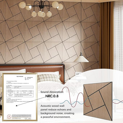 ARMURO 4 Packs Acoustic Wall Panels - Image 2