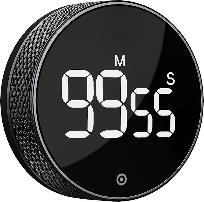 BlueSnail Kitchen Timer with LED Digital Display Smart Efficana by Blue+Snail