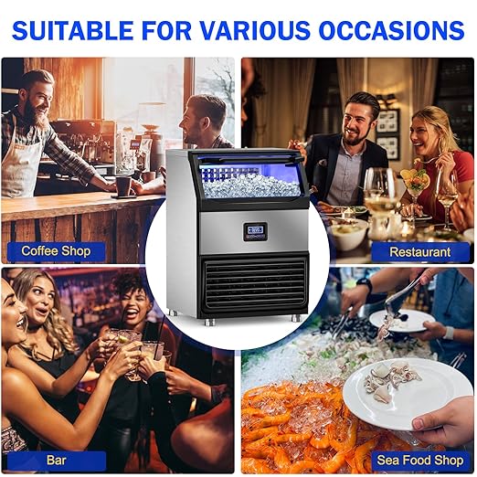 Commercial Ice Maker Machine, 350Lbs/24H - Image 7