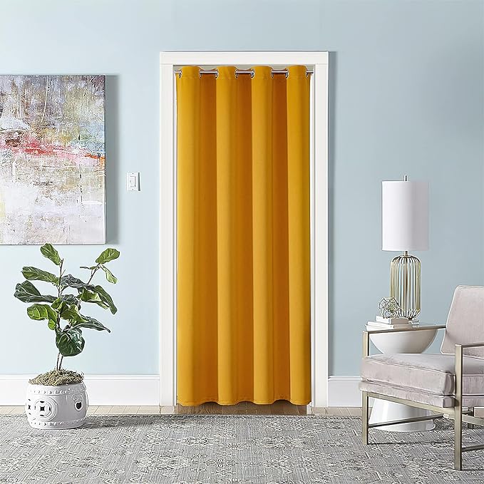 ChrisDowa Blackout Door Curtain - Image 7