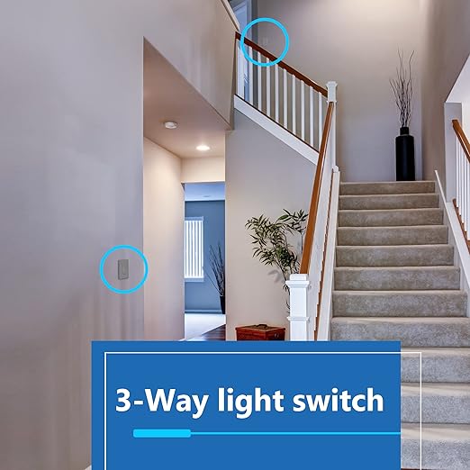 LIDER Minimalist Design Matte Finish Lighted Decorator Switch, Frameless Paddle - Image 6