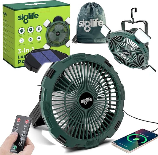 Solar Camping Fan – Camping Fan Solar Powered by Unknown