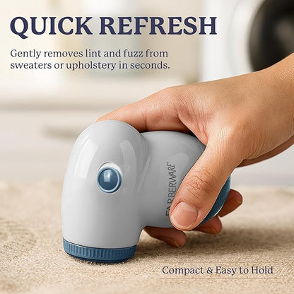 Farberware Fabric Shaver & Lint Remover Set – Battery Operated Sweater Shaver - Image 2