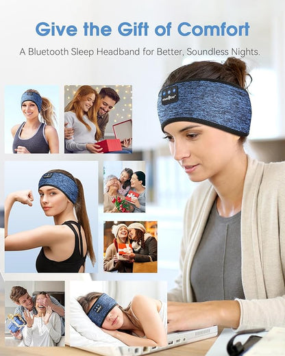 MUSICOZY Bluetooth 5.4 Headband Headphones - Image 6
