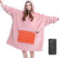 MAXEVE Heated Wearable Blanket Hoodie by MAXEVE