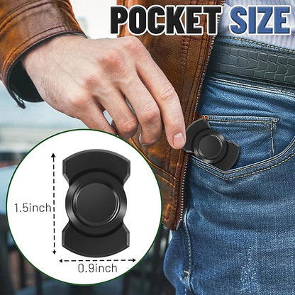 Valentines Day Gifts for Him, 3-in-1 Fidget Spinner Toy for Adult Metal Slider - Image 2