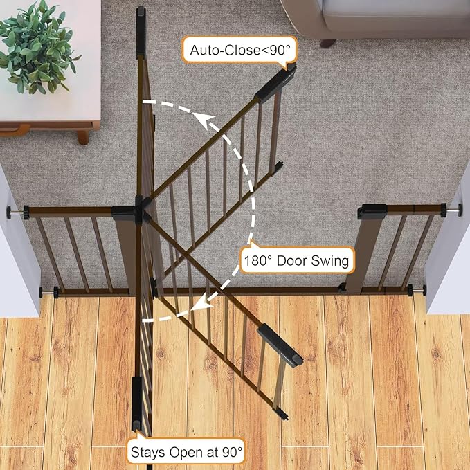 Cumbor 2 Pack 29.7-46" Baby Gate - Image 6