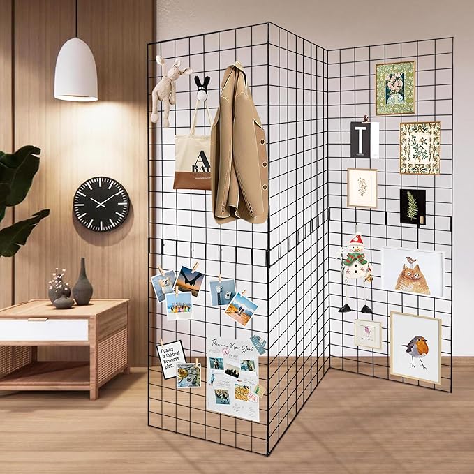 Koretech Grid Wall Panels 3 Pcs, Commercial Grade Gridwall Panels, Metal Grid - Image 2