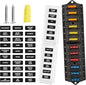 RED WOLF 12 Way Fuse Block Blade Box Holder Standard Circuit Fuses Holder Fit by REDWOLF