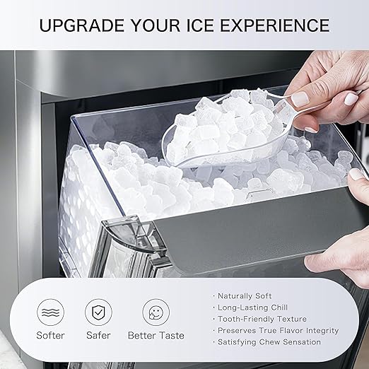 Large Capacity Ice Makers Countertop One-Click Operation Self-Cleaning Portable - Image 3