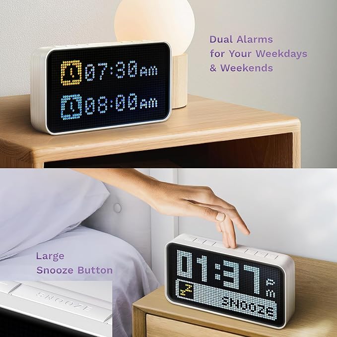 Dekala PixelRise Smart Alarm Clock - Image 2