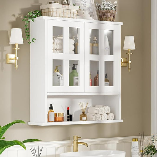 Modern Hanging Bathroom Cabinet, Sturdy Wooden Medicine Cabinet by Mepplzian