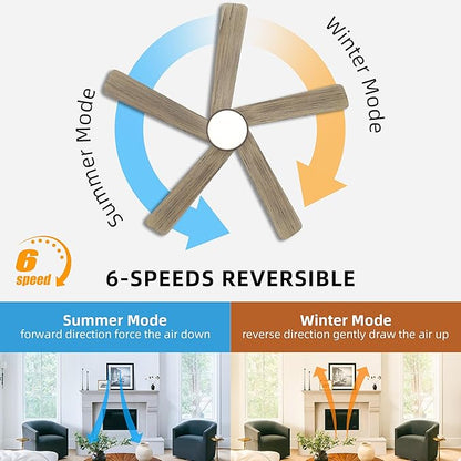 WINGBO 48 Inch DC Ceiling Fan - Image 3